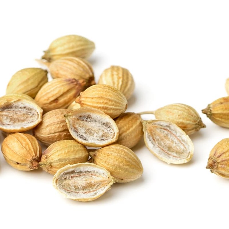 Coriander seeds splits