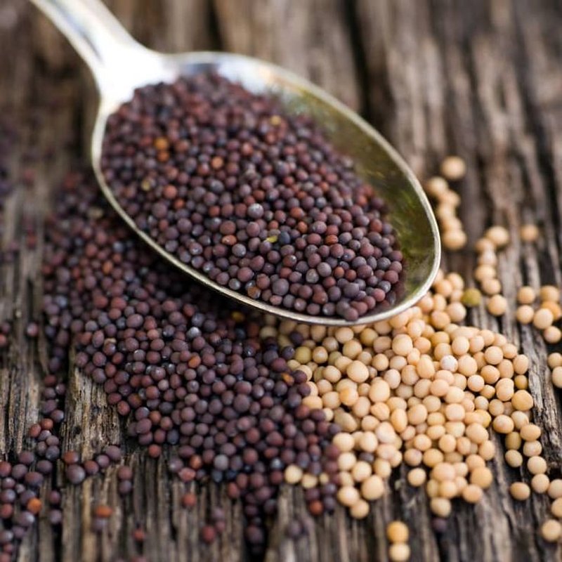 Mustard seeds