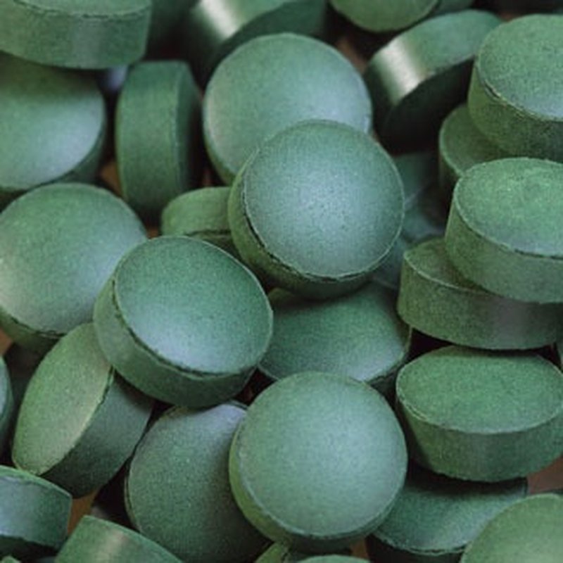 Spirulina capsules